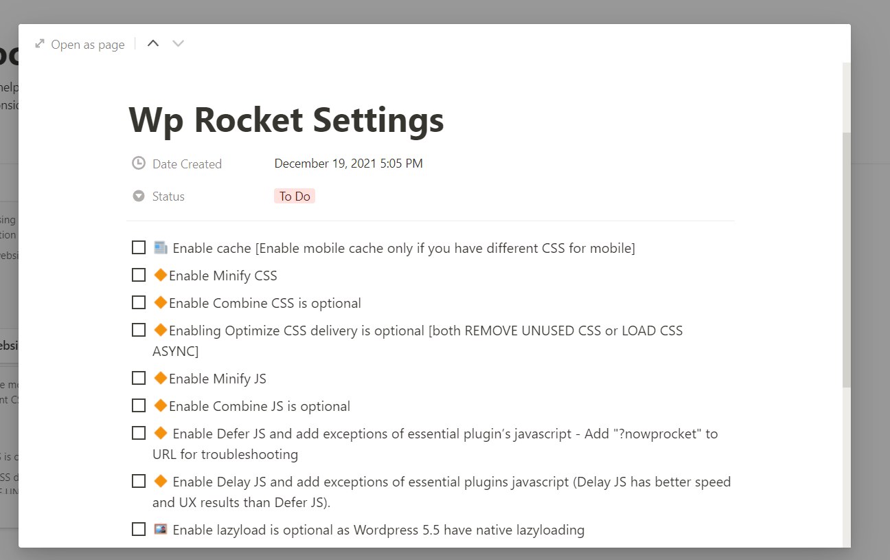 Wp Rocket Best Settings for Core Web Vitals